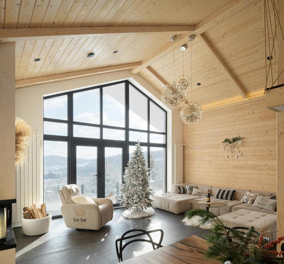 Be Be Chalet - Premium Jacuzi & Private Pool Bukovel Exterior photo