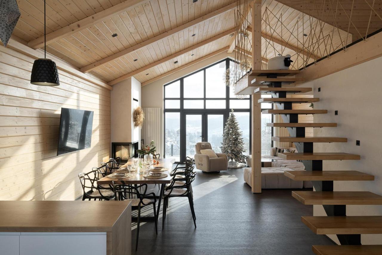 Be Be Chalet - Premium Jacuzi & Private Pool Bukovel Exterior photo
