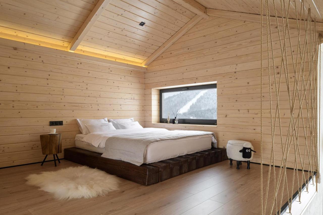 Be Be Chalet - Premium Jacuzi & Private Pool Bukovel Exterior photo
